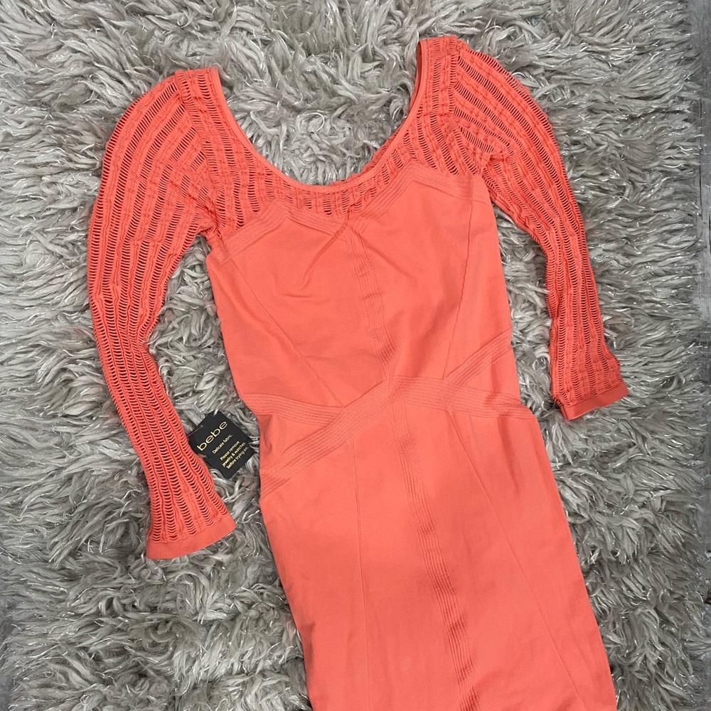 bebe bodycon dress